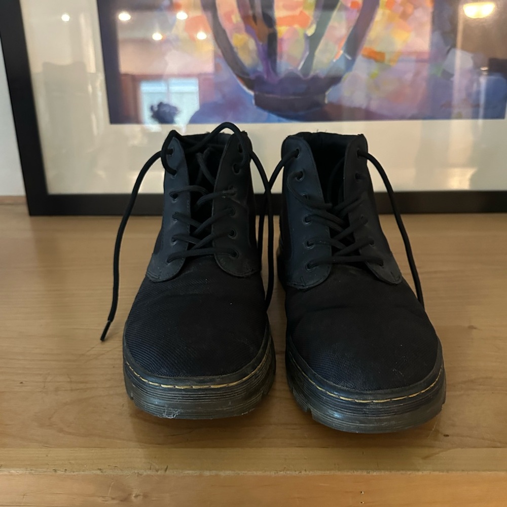 Doc marten cloth boots